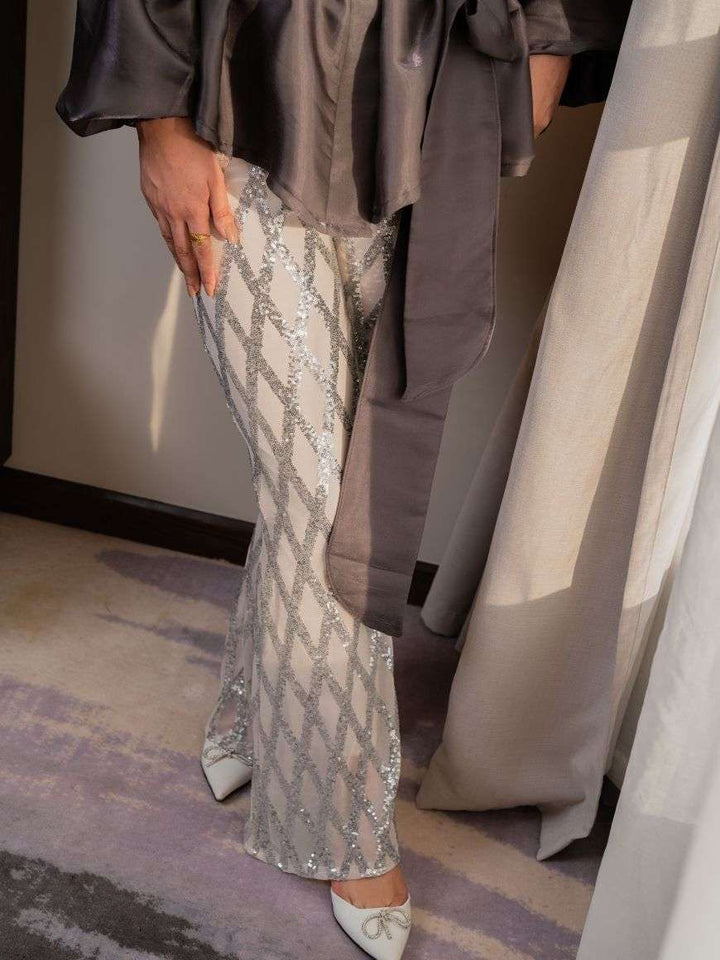 SILVER ART PANTS